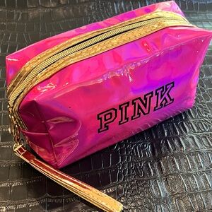 VS PINK Shiny Cosmetic Bag